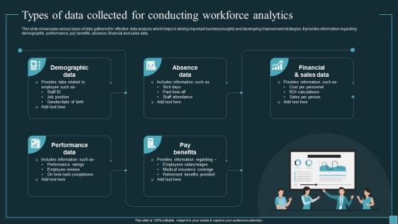 Implementing Workforce Analytics Types Of Data Collected For Conducting Workforce Analytics Data Analytics SS