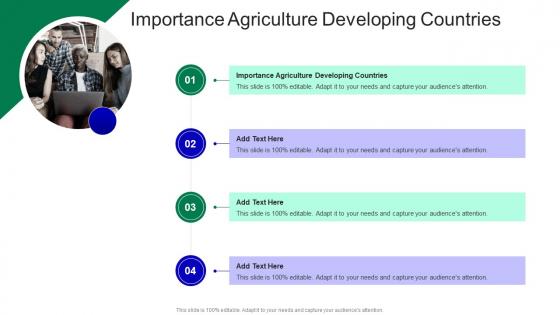 Importance Agriculture Developing Countries In Powerpoint And Google Slides Cpb