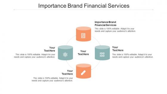 Importance brand financial services ppt powerpoint presentation icon layouts cpb