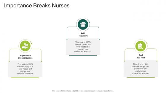 Importance Breaks Nurses In Powerpoint And Google Slides Cpb