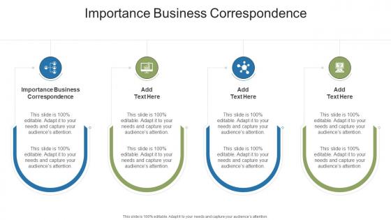 Importance Business Correspondence In Powerpoint And Google Slides Cpb