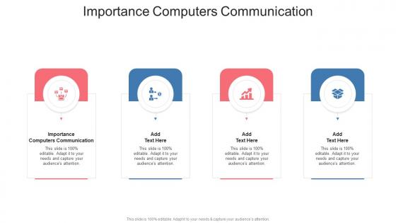Importance Computers Communication In Powerpoint And Google Slides Cpb