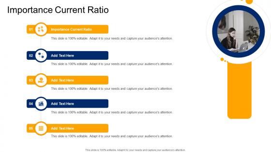 Importance Current Ratio In Powerpoint And Google Slides Cpb