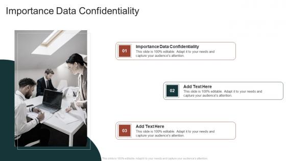 Importance Data Confidentiality In Powerpoint And Google Slides Cpb