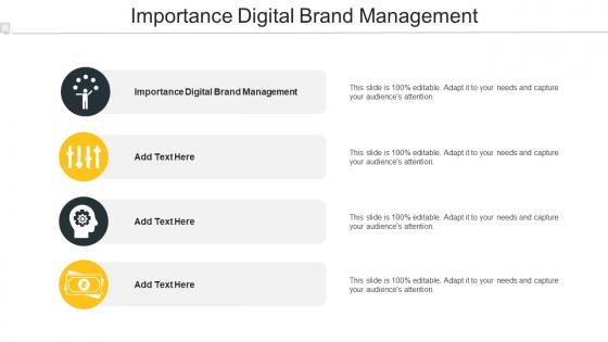 Importance Digital Brand Management In Powerpoint And Google Slides Cpb