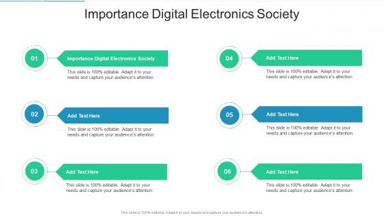 Importance Digital Electronics Society In Powerpoint And Google Slides Cpb