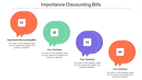 Importance Discounting Bills Ppt Powerpoint Presentation Images Cpb
