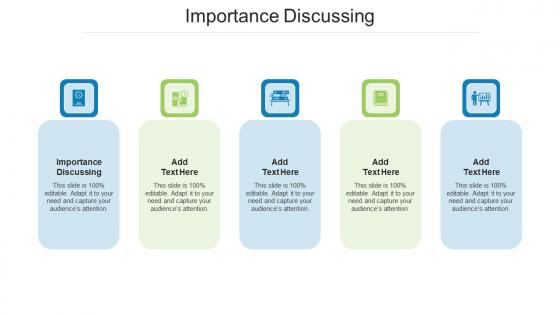 Importance Discussing In Powerpoint And Google Slides Cpb