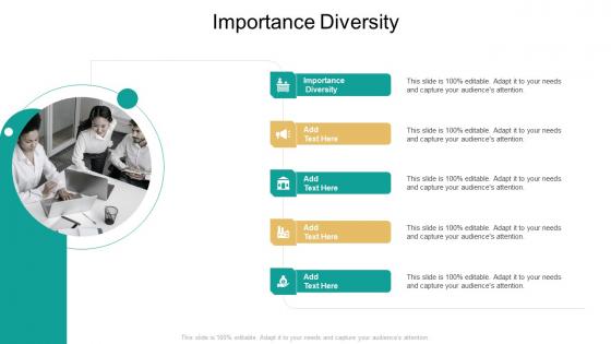 Importance Diversity In Powerpoint And Google Slides Cpb