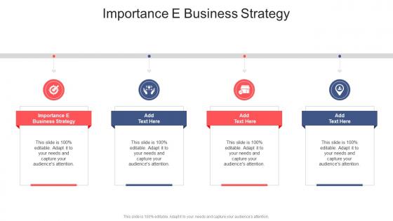 Importance E Business Strategy In Powerpoint And Google Slides Cpb