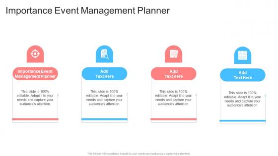 Importance Event Management Planner In PowerPoint And Google Slides Cpb