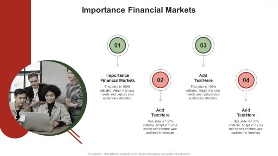 Importance Financial Markets In Powerpoint And Google Slides Cpb