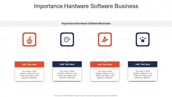 Importance Hardware Software Business In Powerpoint And Google Slides Cpb