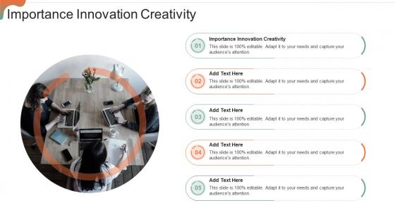 Importance Innovation Creativity In Powerpoint And Google Slides Cpb