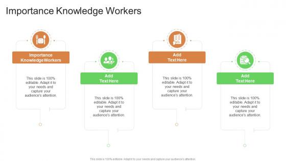 Importance Knowledge Workers In Powerpoint And Google Slides Cpb