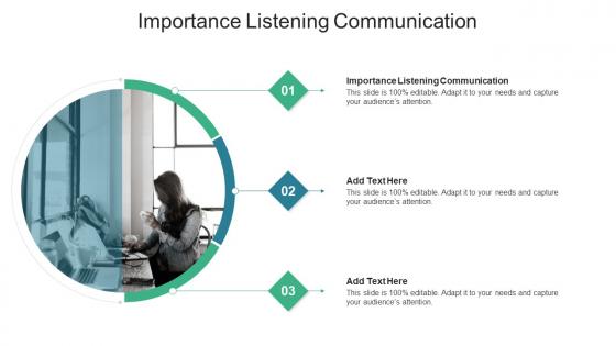 Importance Listening Communication In Powerpoint And Google Slides Cpb