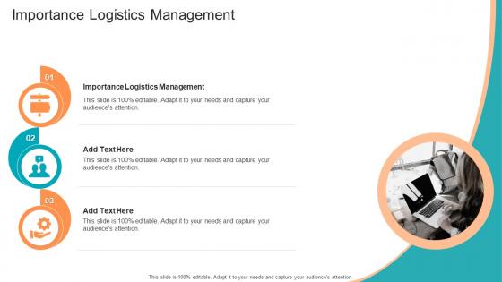 Importance Logistics Management In Powerpoint And Google Slides Cpb