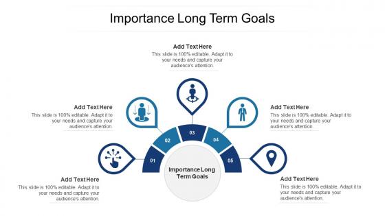 Importance Long Term Goals Ppt Powerpoint Presentation Icon Templates Cpb