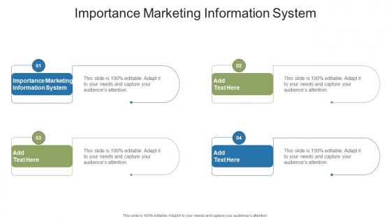 Importance Marketing Information System In Powerpoint And Google Slides Cpb