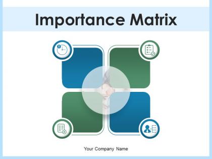 Importance Matrix Business Process Quadrants Completion Determining Scheduling