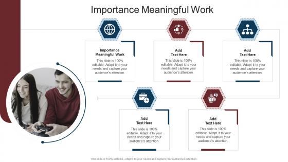Importance Meaningful Work In Powerpoint And Google Slides Cpb