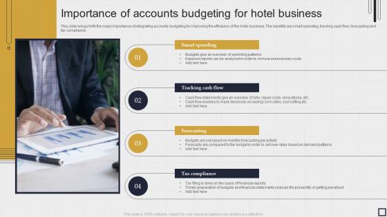 Importance of accounts budgeting for hotel business