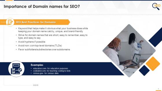 Importance Of Domain Names And URLs In SEO Edu Ppt