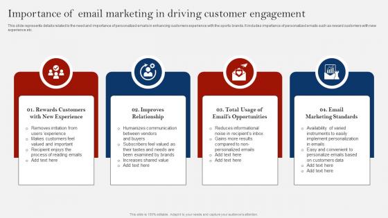 Importance Of Email Marketing In Driving Comprehensive Guide On Sports Strategy SS