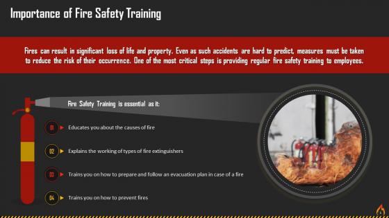 Importance Of Fire Safety Training Ppt