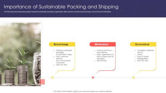 Importance Of Sustainable Packing And Shipping