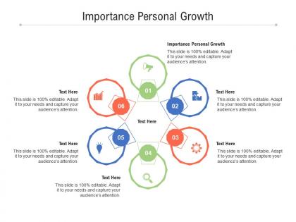 Importance personal growth ppt powerpoint presentation infographics graphics cpb