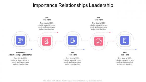 Importance Relationships Leadership In Powerpoint And Google Slides Cpb