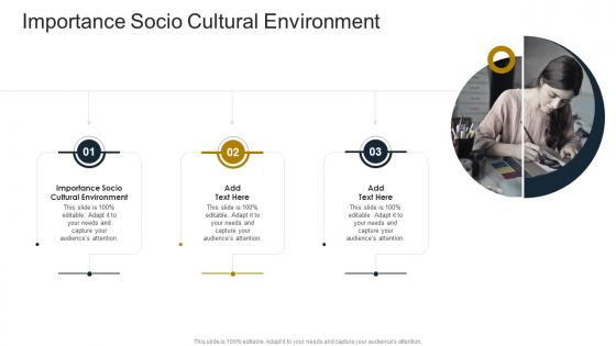 Importance Socio Cultural Environment In Powerpoint And Google Slides Cpb