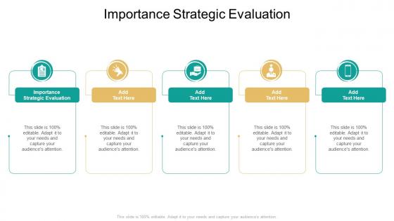 Importance Strategic Evaluation In Powerpoint And Google Slides Cpb