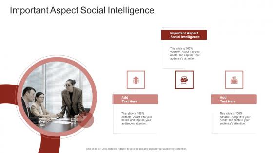 Important Aspect Social Intelligence In Powerpoint And Google Slides Cpb