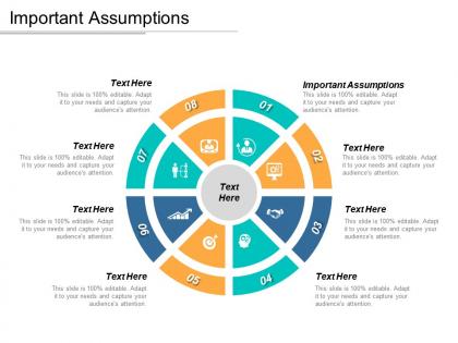 Important assumptions ppt powerpoint presentation icon model cpb