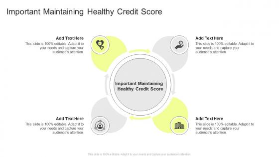 Important Maintaining Healthy Credit Score In Powerpoint And Google Slides Cpb