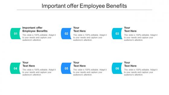 Important offer employee benefits ppt powerpoint presentation ideas topics cpb