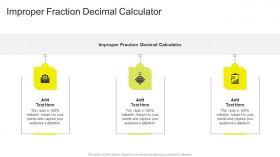 Improper Fraction Decimal Calculator In Powerpoint And Google Slides Cpb