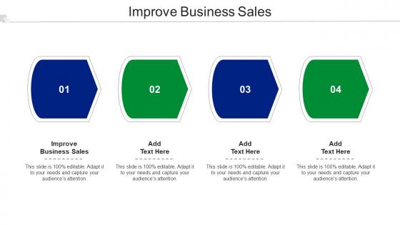 Improve Business Sales Ppt Powerpoint Presentation Pictures Slide Download Cpb