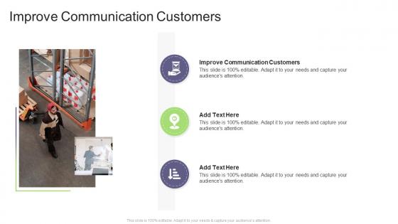 Improve Communication Customers In Powerpoint And Google Slides Cpb