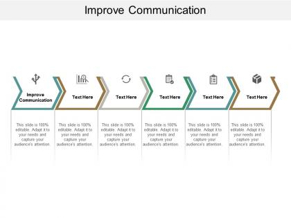 Improve communication ppt powerpoint presentation file grid cpb