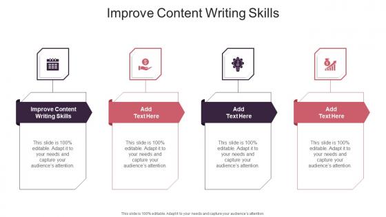 Improve Content Writing Skills In Powerpoint And Google Slides Cpb