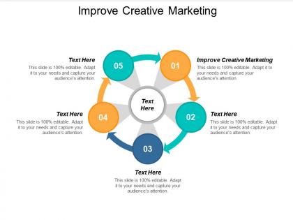 Improve creative marketing ppt powerpoint presentation icon images cpb