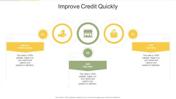 Improve Credit Quickly In Powerpoint And Google Slides Cpb