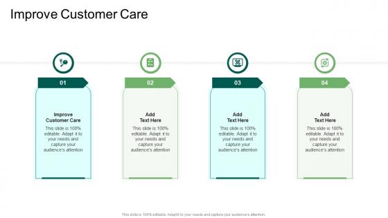 Improve Customer Care In Powerpoint And Google Slides Cpb