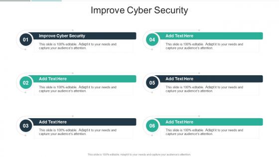 Improve Cyber Security In Powerpoint And Google Slides Cpb