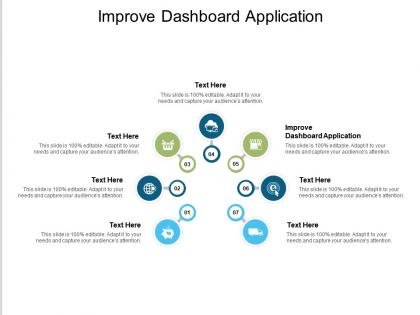 Improve dashboard application ppt powerpoint presentation layouts slide portrait cpb