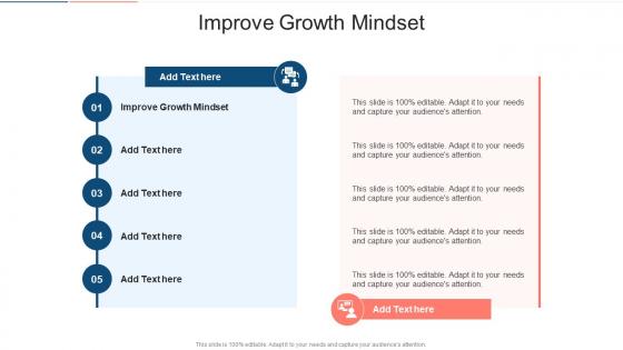 Improve Growth Mindset In Powerpoint And Google Slides Cpb