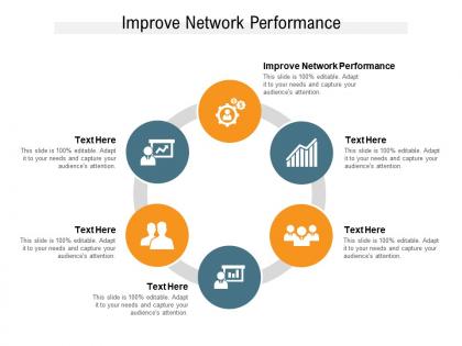 Improve network performance ppt powerpoint presentation slides portrait cpb